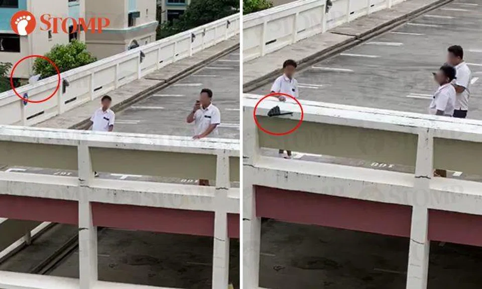 3 schoolboys assisting with police investigations after throwing killer litter down Toa Payoh block