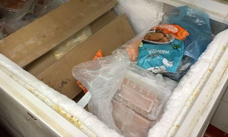 Catering company fined $4,000 after 21 people fall sick, dirty freezer and food containers found