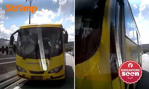 Causeway Link bus ‘deliberately collided’ into Stomper’s car with children onboard in JB