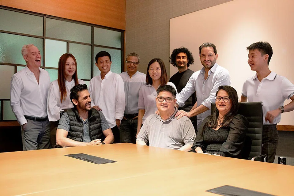 The leadership team of Cinch, which has been operating in Singapore since 2023.
