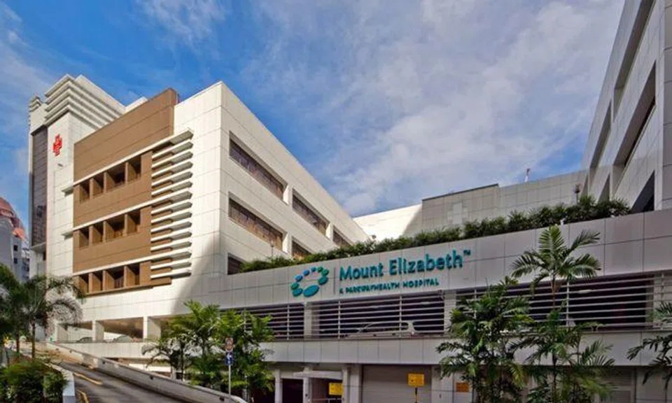 Dr Yeo Sow Nam was charged with four counts of molestation, with all the cases allegedly involving the same 32-year-old woman, at Mount Elizabeth Hospital near Orchard Road. PHOTO: PARKWAY LIFE REIT