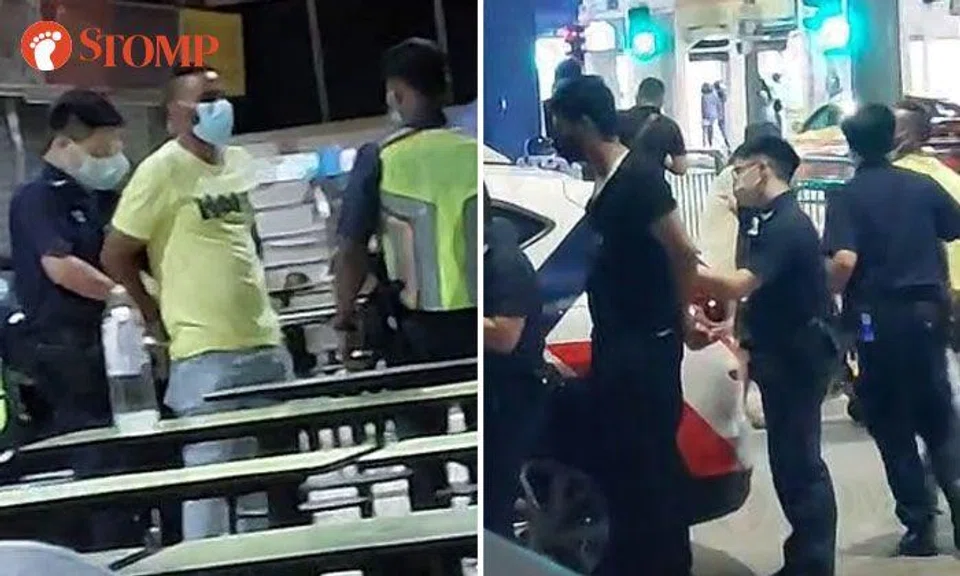 2 men arrested after fight at Tekka Centre