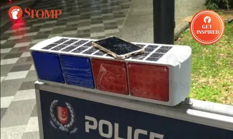 Man loses phone outside Heartbeat@Bedok, tries calling it several times -- then gets a message