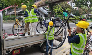 LTA said it is stepping up checks on indiscriminate bicycle parking and abandoned bicycles around key transport nodes.