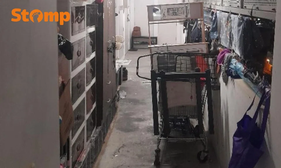 hoarding clutter at bedok north