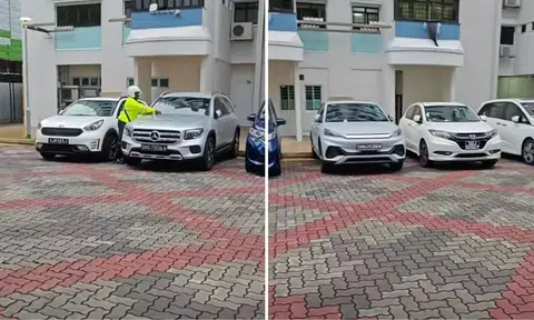 CNY illegal parking