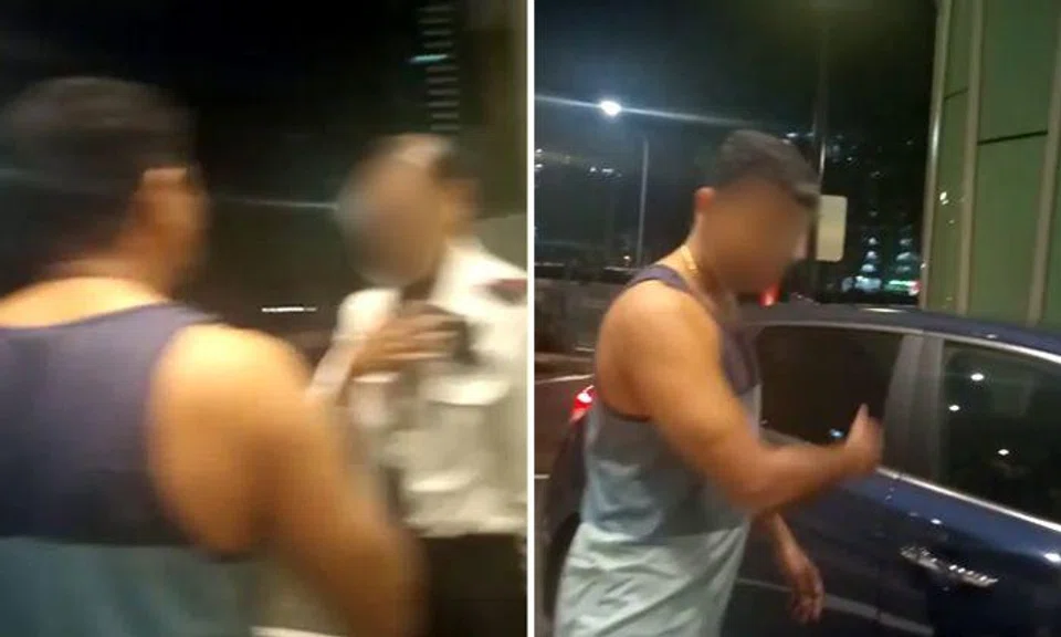 Condo resident shouts at security guards over $10 parking fee: Resident's employer looking into matter