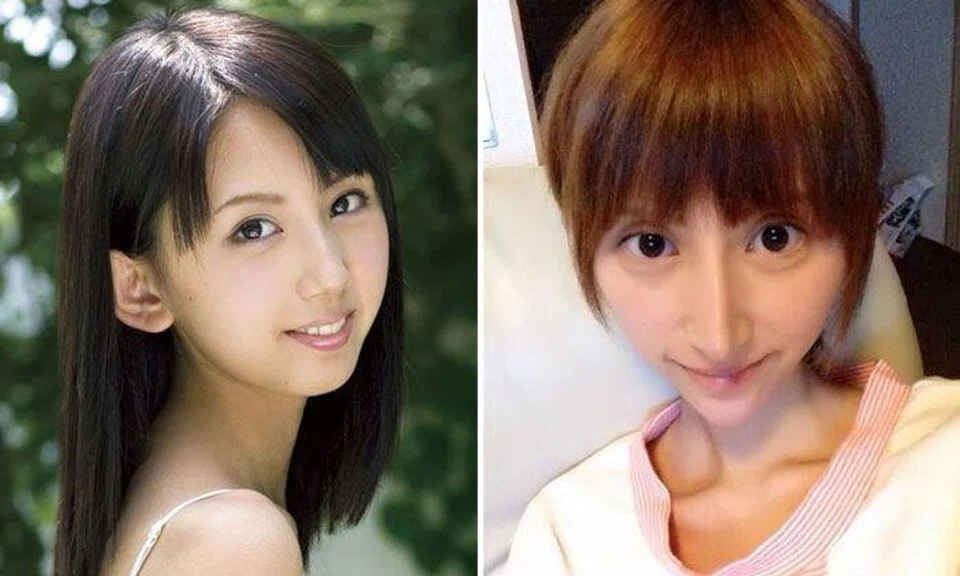Japanese star Rina Nanase's extreme plastic surgery transforms her from kawaii to Dobby