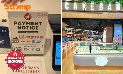 Credit card surcharge at VivoCity shop baffles shopper