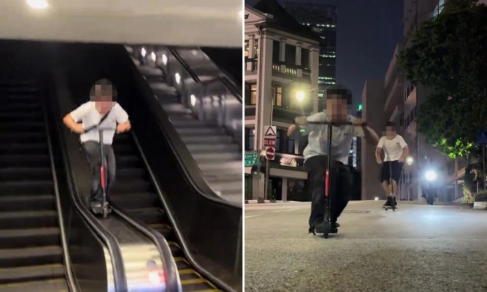youth hits back after being slammed for scooter stunts