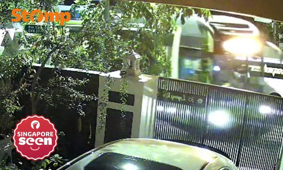 Go-Ahead public bus involved in early morning hit-and-run at Loyang Rise