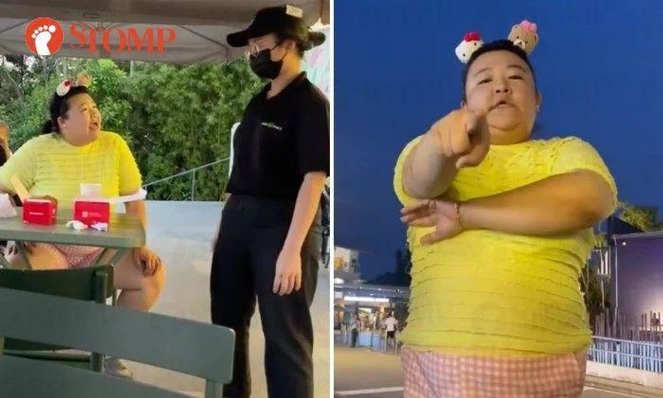 Sharing a video of the incident, the Stomper said: "She just wouldn’t quit."