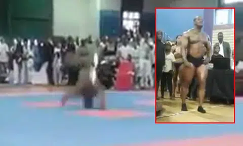 South African bodybuilder dies after falling on head as backflip goes horribly wrong