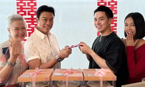 Tay Ying says 'sold' after holding guo da li ceremony, but father Zheng Geping disagrees