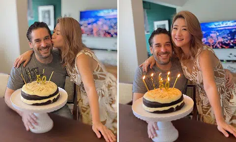 Local singer Stella Ng posts first photos together with British boyfriend she met on dating app