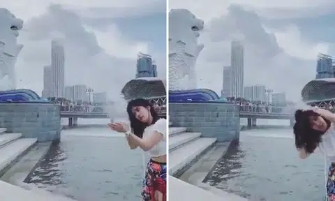 Woman's quirky video with Merlion wins hearts of netizens -- and even a 'marriage proposal'