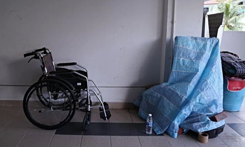 The police said they were alerted to a call for assistance at Block 137 Petir Road on June 5 at about 1am. Photo: Lianhe Zaobao