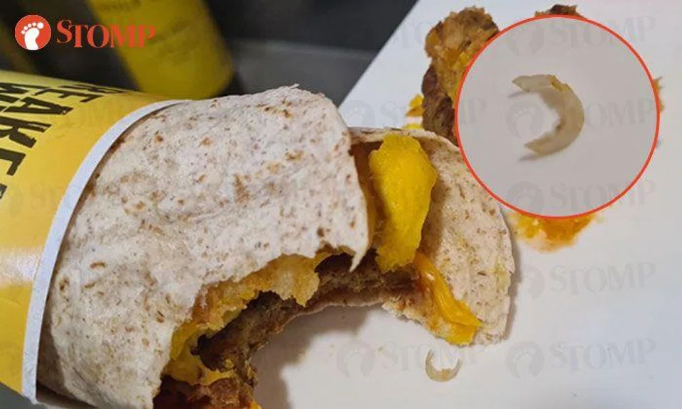 McDonald's investigating after Stomper finds 'fingernail' in breakfast wrap: 'It was horrific'