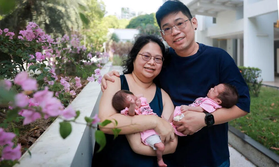 IVF twins at 41