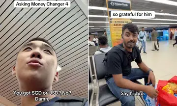 singaporean changing money in bangladesh helped by singlish-speaking man 