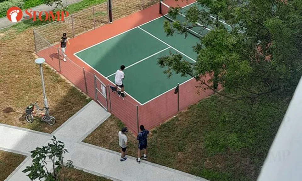 Pickleball fans swing back at Stomper's noise complaint over Marine Parade court