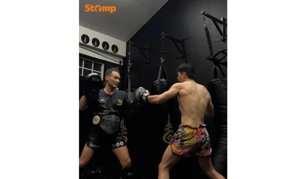 muay thai fighter mum family