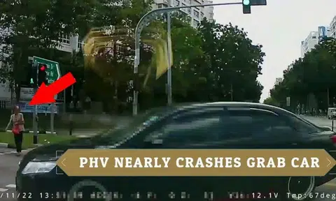 Driver's reckless turn could have gone very badly for 3 different parties