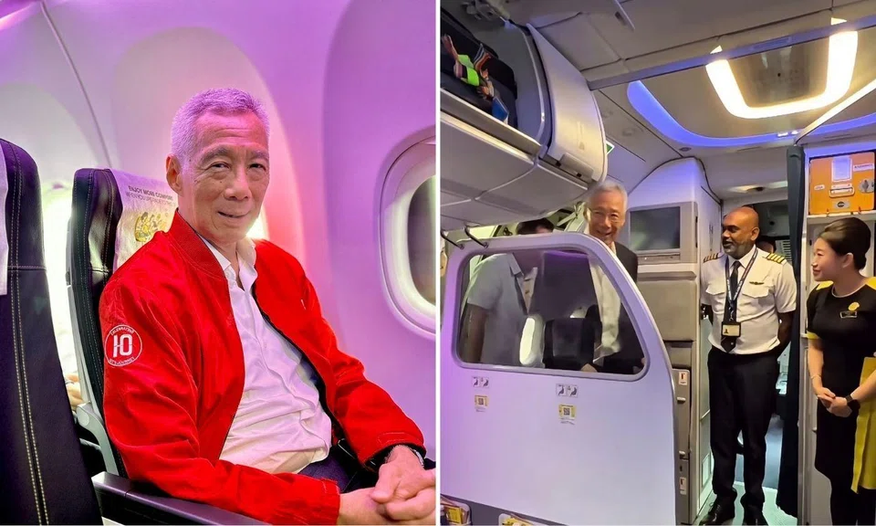 senior minister lee hsien loong takes scoot flight for business trip to nanning, china