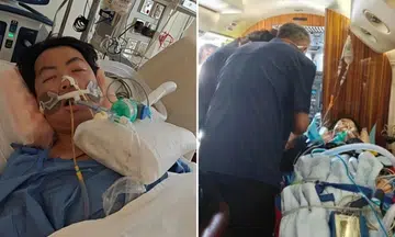 man in coma