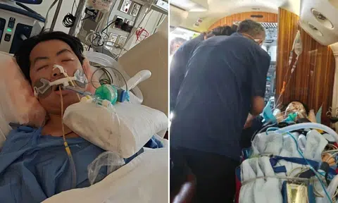 man in coma