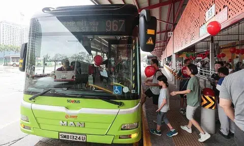 The new service 967 is the latest in a series of bus routes launched under the Bus Connectivity Enhancement Programme. 