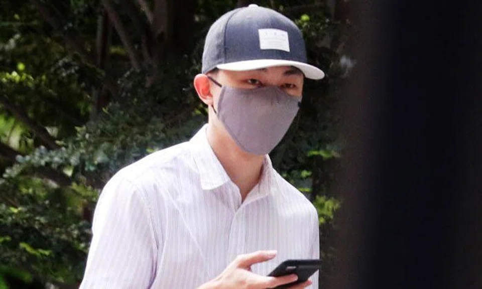 Tien Kiat Chong was found out after a witness caught him in the act on an escalator at Sengkang MRT station. ST PHOTO: KELVIN CHNG