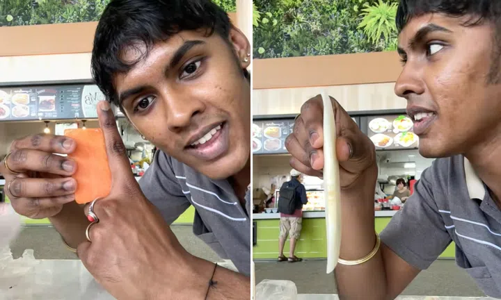 TikToker's rant over sliced fruit size at Republic Polytechnic goes viral: 'My salmon sashimi is thicker'
