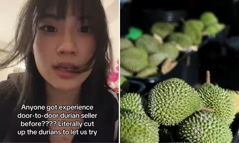 'If my mum sees this, my dad GG': TikToker says dad spent $1.6k on durians from door-to-door seller
