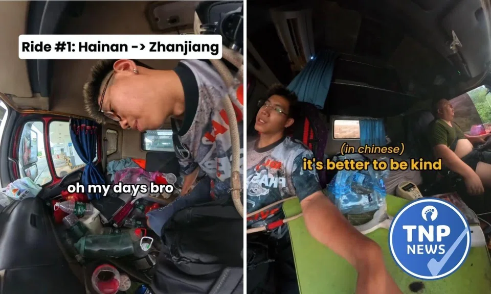 hitchhiking China Singaporean