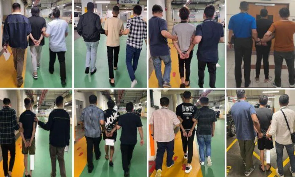 The arrests were made in an island-wide anti-scam enforcement operation conducted between June 19 and 23 by the Commercial Affairs Department and Police Intelligence Department.