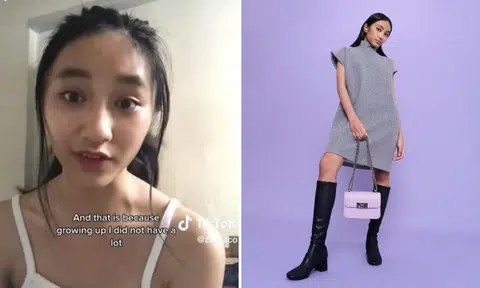 TikToker shamed over Charles & Keith 'luxury' bag models for brand's International Women's Day ad