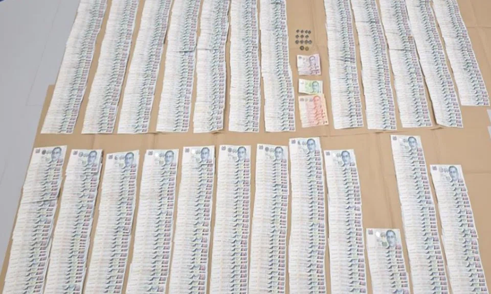 Cash amounting to about $50,000 was recovered and seized as a case exhibit.