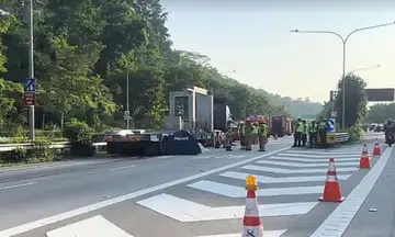 Motorcyclist dies in fatal accident near KJE Woodlands exit