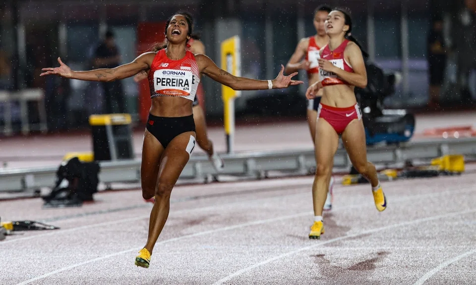 Shanti Pereira wins 200m gold at Asian Games