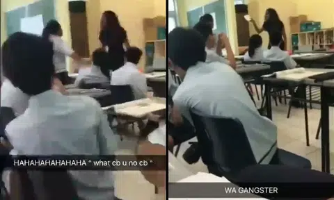 Teacher hurls vulgarities at student who yells at her in classroom