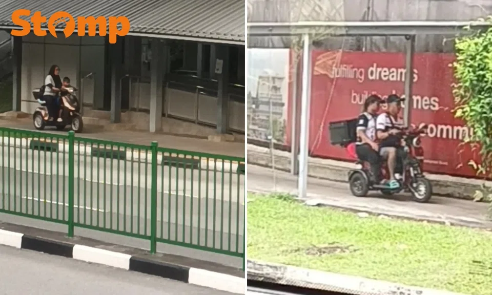 Mobility scooter users in Yew Tee