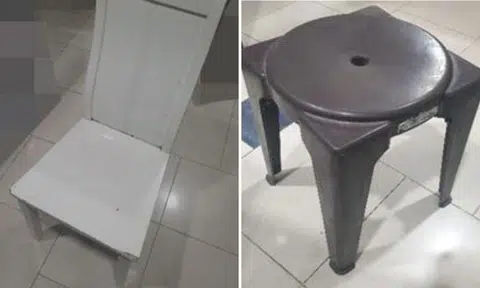 Preliminary investigations revealed that the man allegedly used two chairs to attack four persons. 