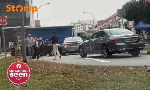 Yio Chu Kang accident, car crash, traffic incident