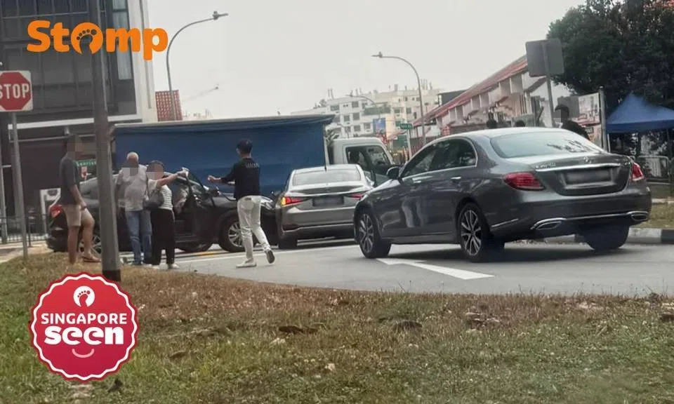 Yio Chu Kang accident, car crash, traffic incident