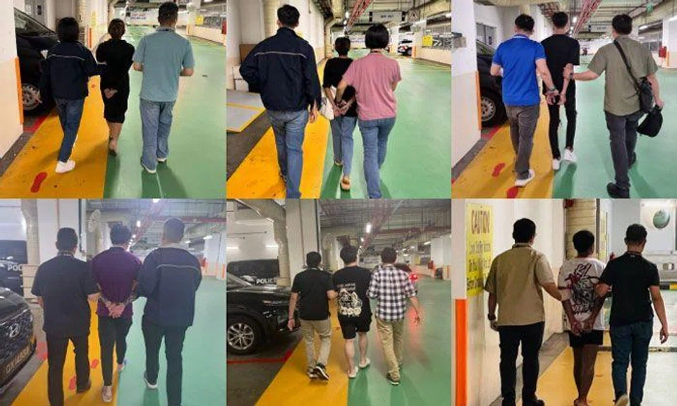 7 arrested for their involvement in SMS banking-related phishing cases