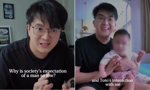 'The standard for guys is way too low': S'pore influencer parent calls out double standards in baby caregiving duties