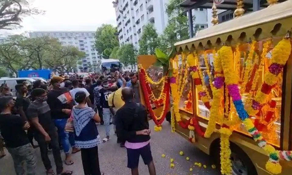 14 suspected gang members arrested after almost 200 people attend funeral in Boon Lay