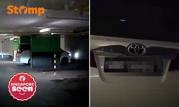 Hougang condo, rocking car, condominium resident