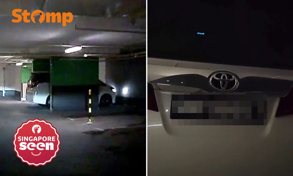 Hougang condo, rocking car, condominium resident